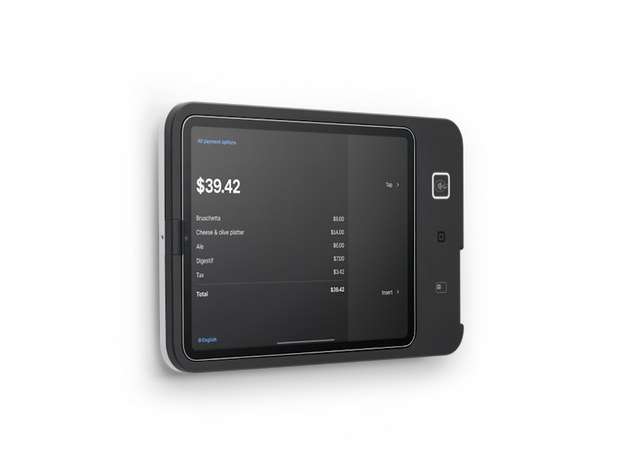 Square Kiosk, pantalla de autopedido para servicio en mostrador